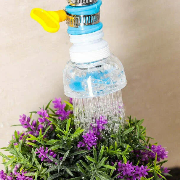 Kitchen Faucet Splash Filter | Rotating Water-Saving Spray Nozzle & Tap Extender (Each)