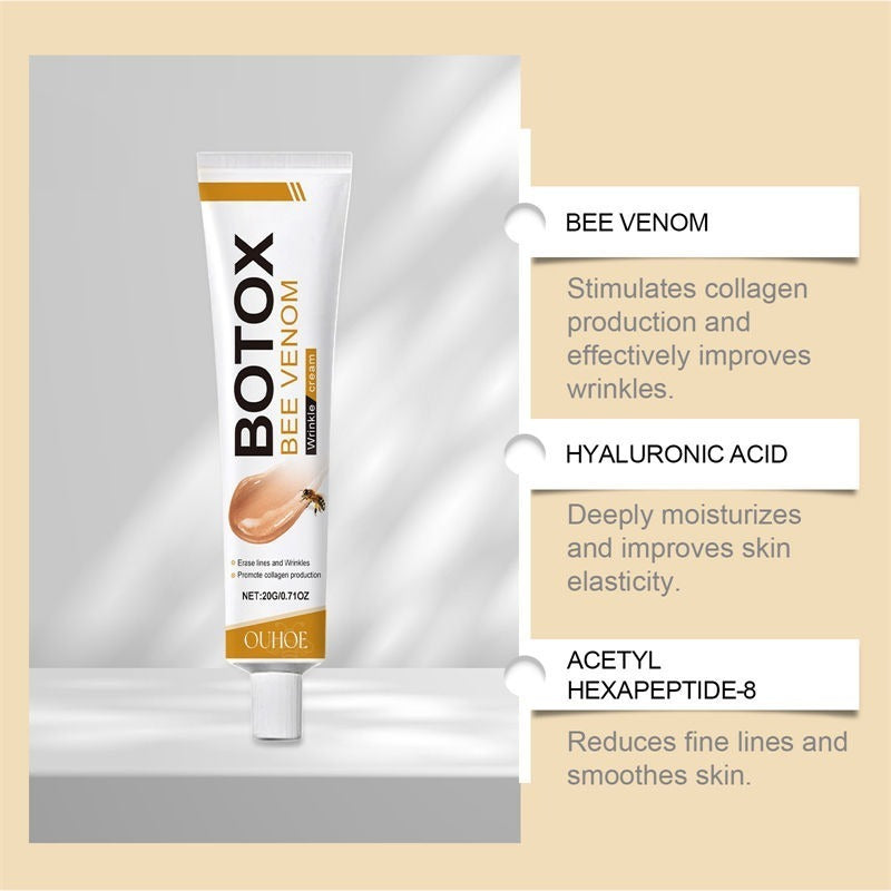Botox Bee Venom Whitening & Moisturizing Cream – Anti-Aging, Brightening & Skin Firming Facial Care (20g)