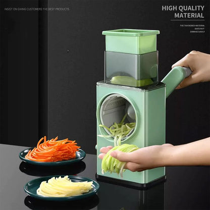 3-in-1 Manual Vegetable Slicer | Cheese Grater & Chopper
