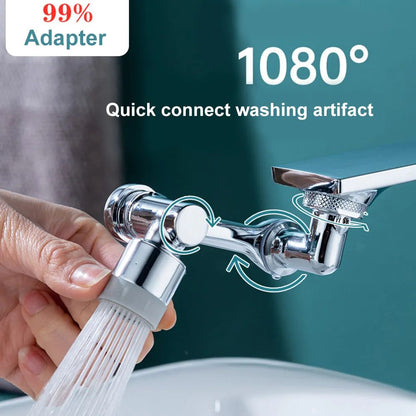 rotatable Faucet Aerator Bathroom Washbasin Tap Splash Filter Kitchen Faucet Extend Faucet Water Saving Bubbler Nozzle