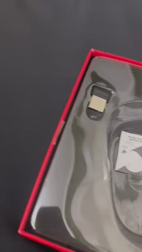 Coby Gel-Tech Wireless Optical Mouse – Anti-Stress Silicone 3-Button Laser Mouse for Laptop & PC (9ft Range)