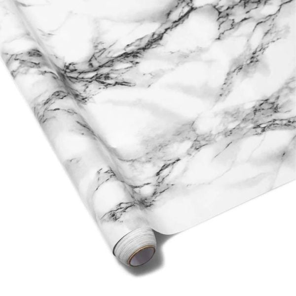 Self-Adhesive Marble Wallpaper – Oil-Proof 60×200cm (Pack Of 3 )